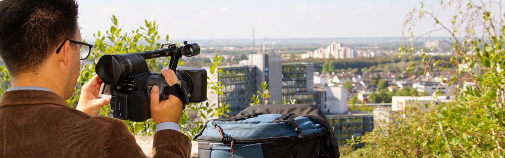 Videoaufnahmen auf dem Michaelsberg